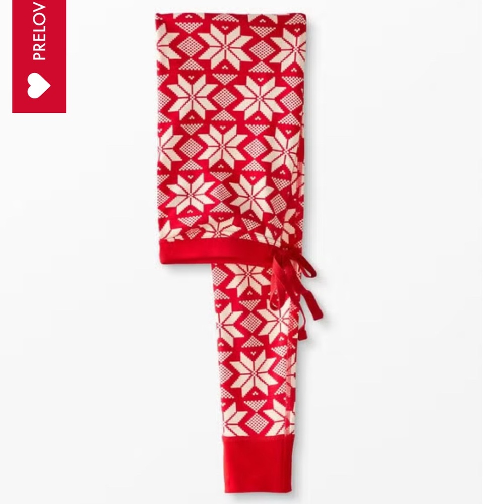 Hanna Andersson Women’s Pajama Bottoms in Scandi Snowflake